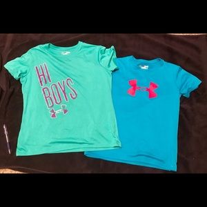 Girls Under Armour Heat Gear T’s